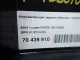 Направляющая заднего бампера правая