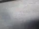 Накладка переднего бампера под номер