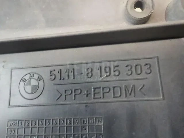 Накладка переднего бампера для  BMW 3-serie E46 1998-2005