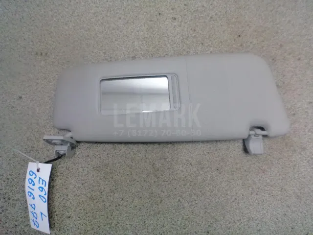 Козырек солнцезащитный (внутри)
