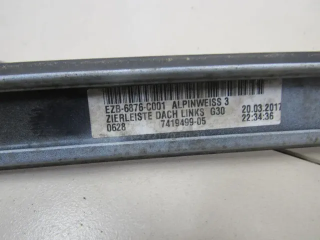 Молдинг крыши левый для  Ford Mondeo III 2000-2007