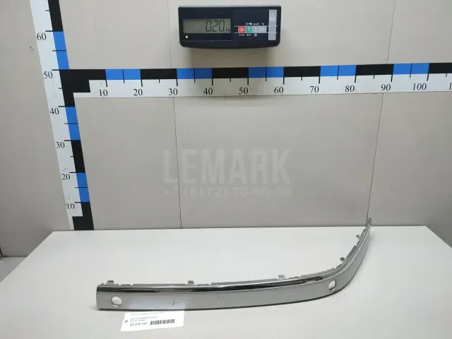 Молдинг переднего бампера левый для  BMW 4-serie F32/F33/F82 2012-2020