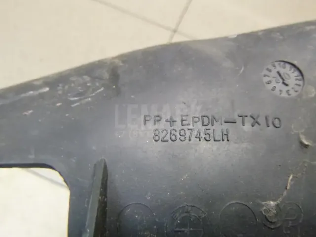 Накладка заднего бампера левая для  BMW X6 F16/F86 2014-2020