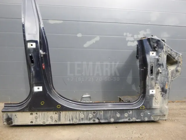 Порог со стойкой правый для  Fiat Panda 2003-2012