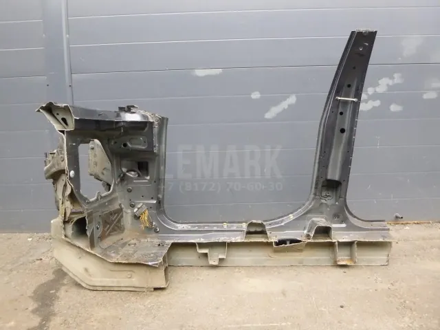 Порог со стойкой правый для  Fiat Panda 2003-2012