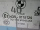 Стекло двери передней правой для  Citroen C35 0-1994