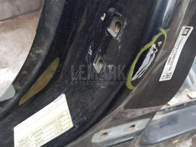 Порог со стойкой левый