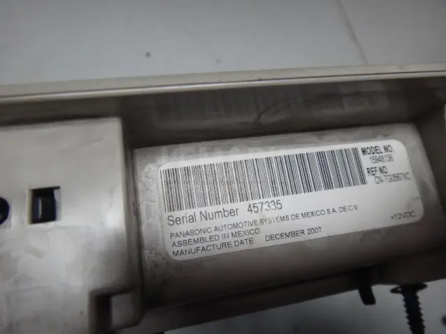 Телевизор 12V для  Chevrolet Corvette (C7) 2013-2019
