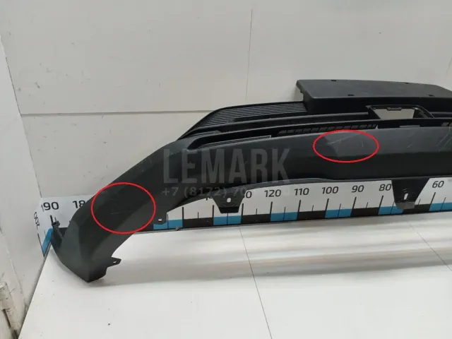 Накладка переднего бампера для  Citroen C3 Picasso 2008-2017