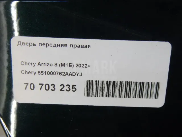 Дверь передняя правая