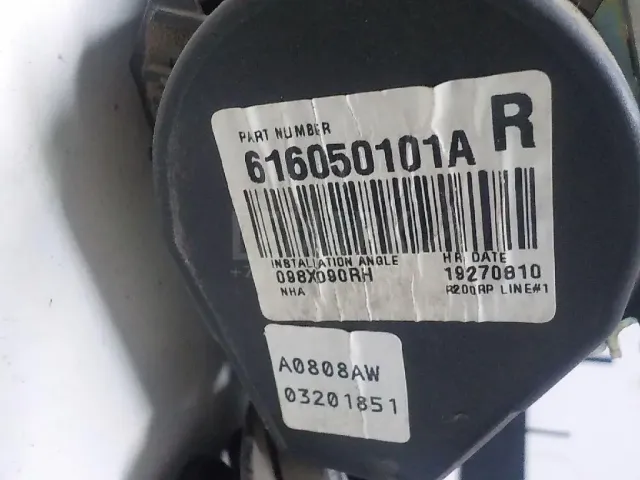 Ремень безопасности с пиропатроном для  Citroen C4 Grand Picasso 2006-2014