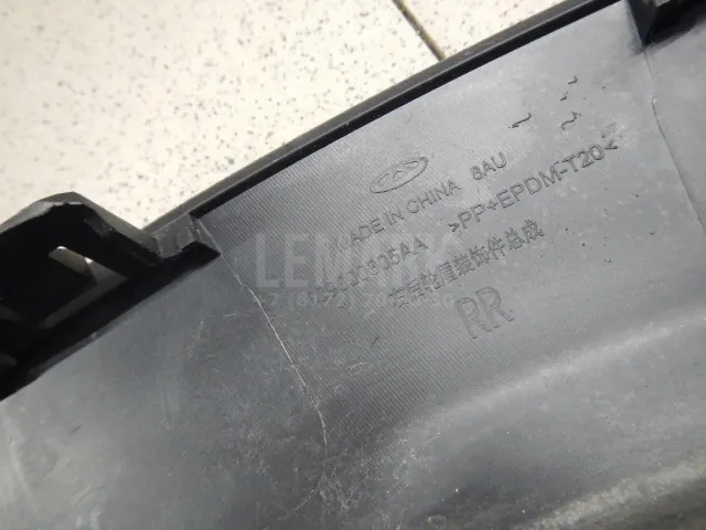 Накладка заднего крыла правого для  Citroen C5 2001-2004