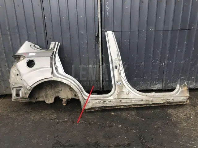 Порог со стойкой правый для  Ford Cougar 1998-2001