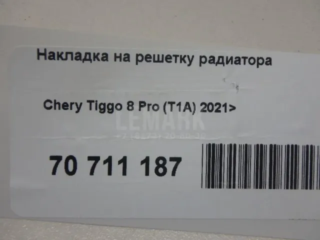 Накладка на решетку радиатора