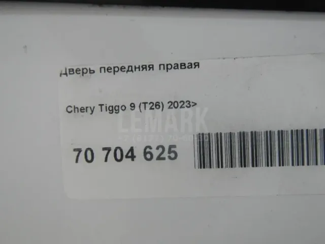 Дверь передняя правая
