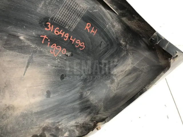 Накладка заднего бампера правая