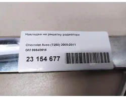 Накладка на решетку радиатора