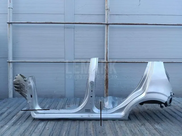 Порог со стойкой левый для  BMW X6 F16/F86 2014-2020