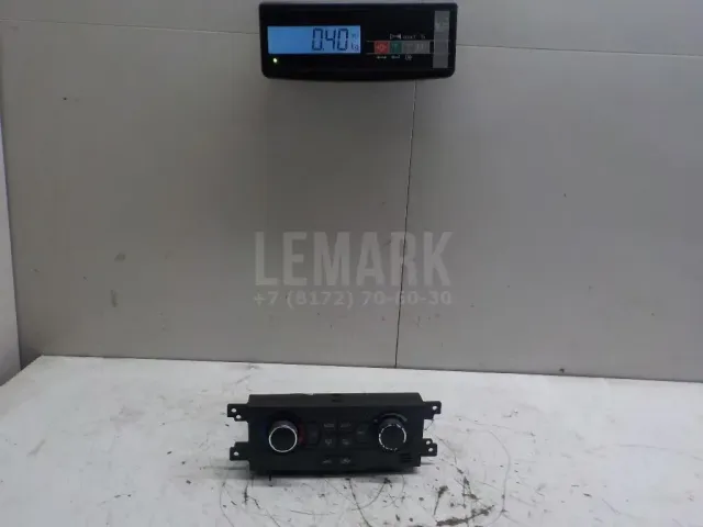 Блок управления климатической установкой