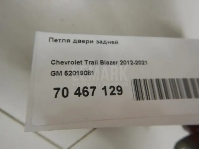 Петля двери задней