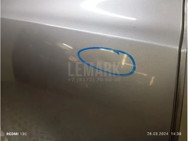 Дверь задняя правая для  DAF 95 1987-1998