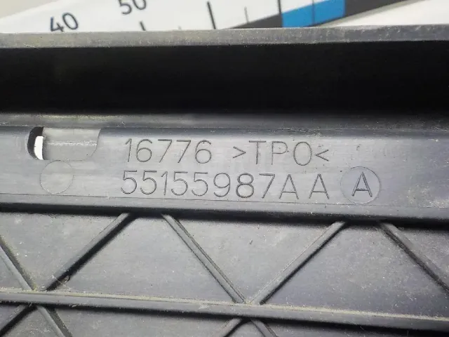 Накладка переднего бампера под номер для  Chevrolet Tracker 1998-2008