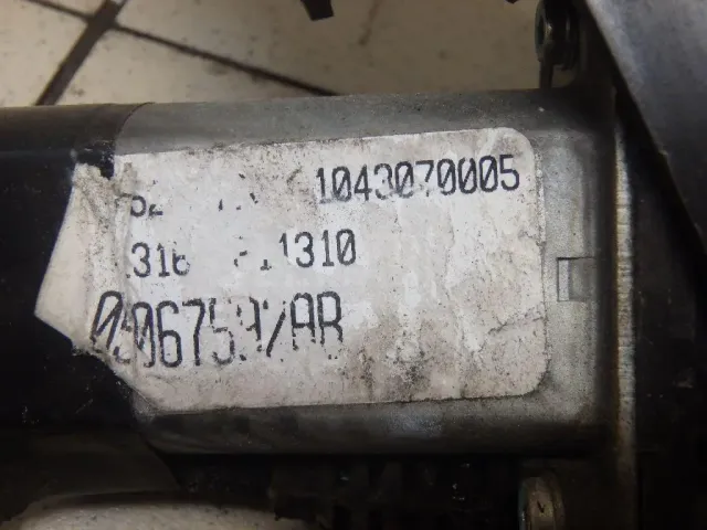 Стеклоподъемник электр. задний правый для  Citroen C3 2002-2009