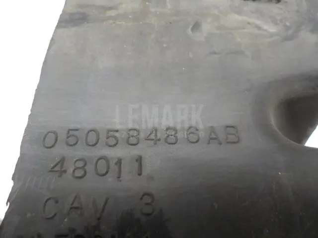 Воздуховод радиатора левый для  Cadillac BLS 2006-2010