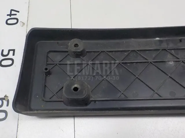 Накладка переднего бампера под номер для  Citroen C3 2002-2009