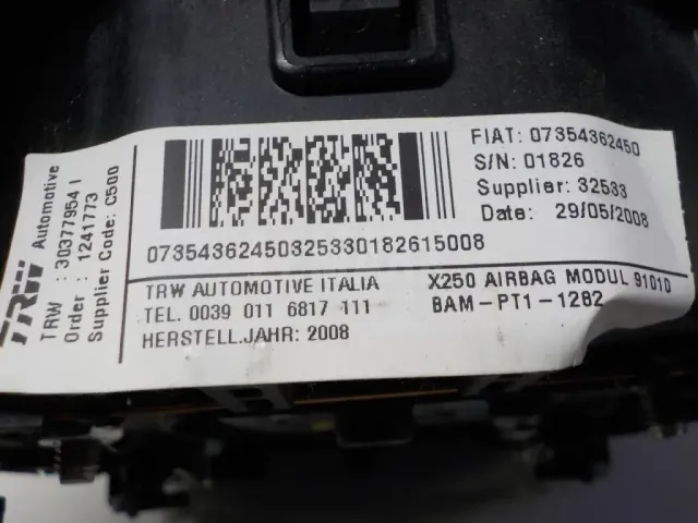 Подушка безопасности в рулевое колесо для  BMW 3-serie F34 GT 2012-2020