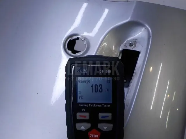Дверь передняя правая для  Fiat 500 2008