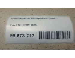 Ручка двери задней наружная правая
