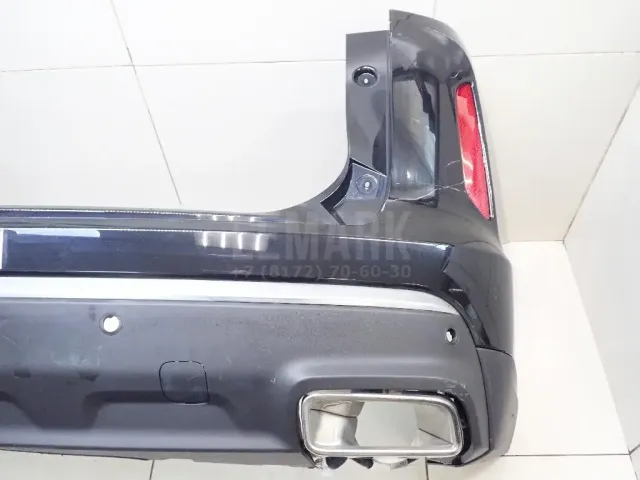 Бампер задний для  Citroen C3 Picasso 2008-2017
