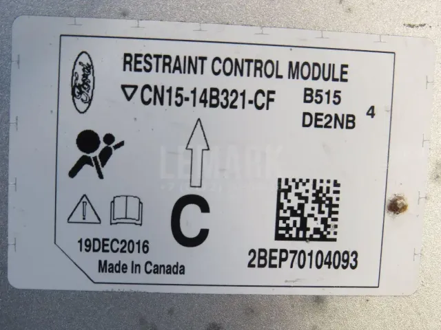Блок управления AIR BAG для  Chrysler Pacifica 2017