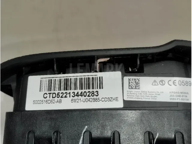 Подушка безопасности в рулевое колесо для  Citroen C4 Grand Picasso 2014-2018