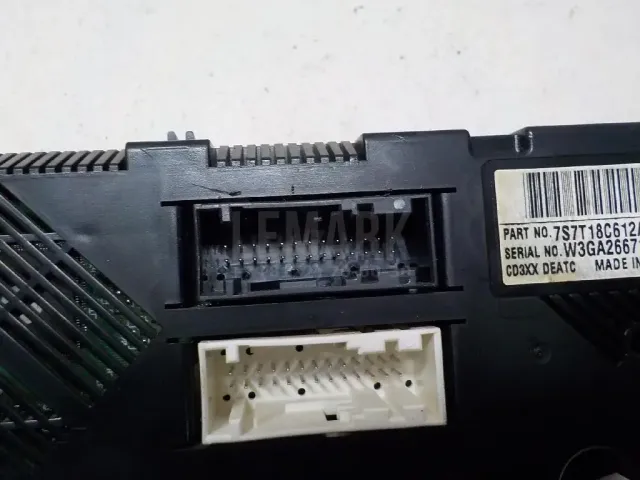 Блок управления климатической установкой