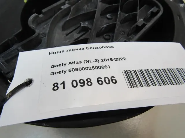Ниша лючка бензобака