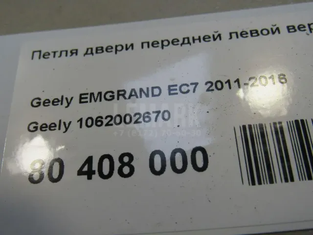 Петля двери передней левой верхняя