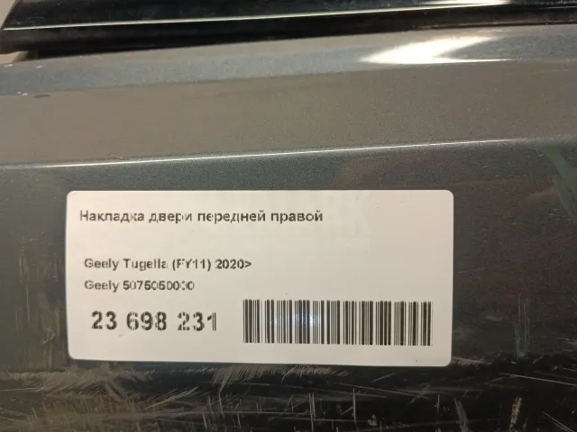 Накладка двери передней правой