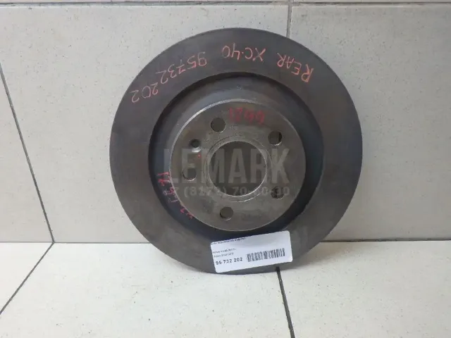 Диск тормозной задний для  Fiat Croma 1985-1990
