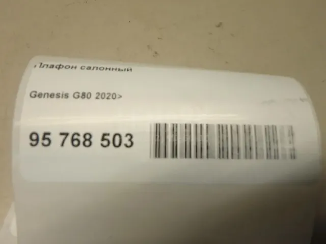 Плафон салонный