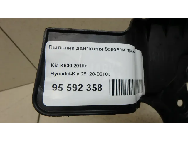 Пыльник двигателя боковой правый для  BMW X6 G06 2019