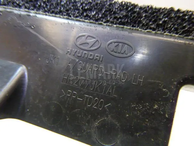 Воздуховод радиатора левый для  Citroen C3 2009-2016
